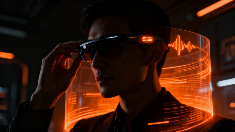 Gafas inteligentes Meta Luna sin cámara integrando Meta AI, enfocadas en privacidad y tecnología wearable.