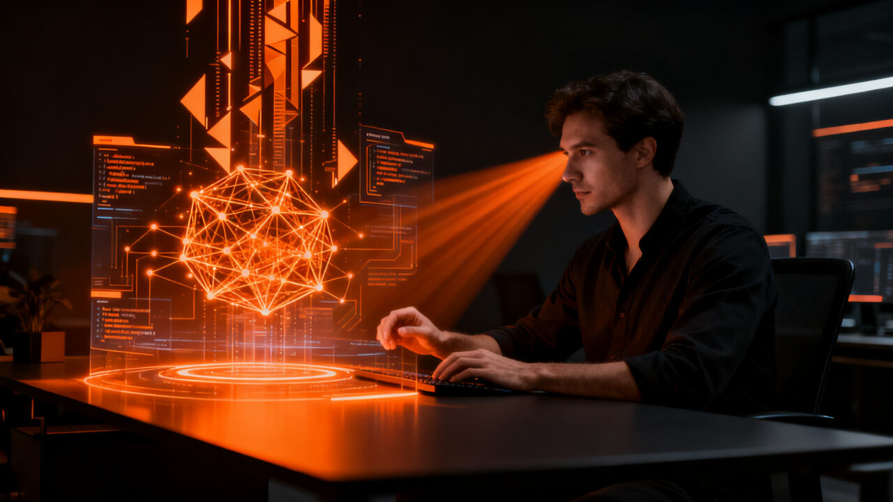 Desarrollador trabajando con Muse Spark 1.3, el nuevo modelo de IA de Meta que compite con los líderes de la industria.