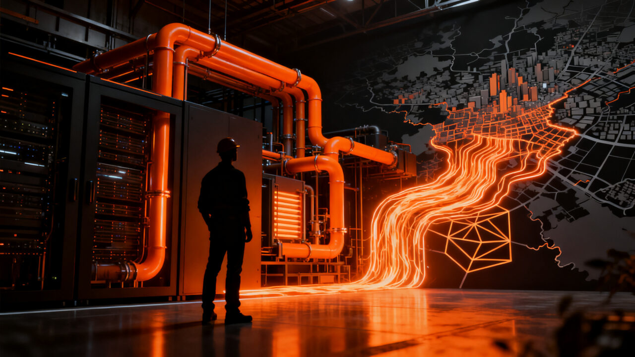 El centro de datos de Meta en Odense utiliza calor residual para calefacción urbana sostenible, un modelo de eficiencia energética para startups.