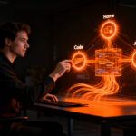Interfaz de inteligencia artificial de Microsoft Copilot transformada en una super-app de productividad con agentes autónomos.