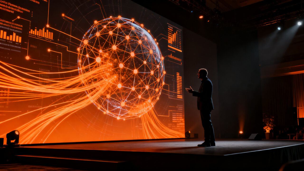 Mo Gawdat, exdirector de Google X, liderando una charla sobre el futuro de la IA y la ética en las finanzas en Fintech Forward 2026.