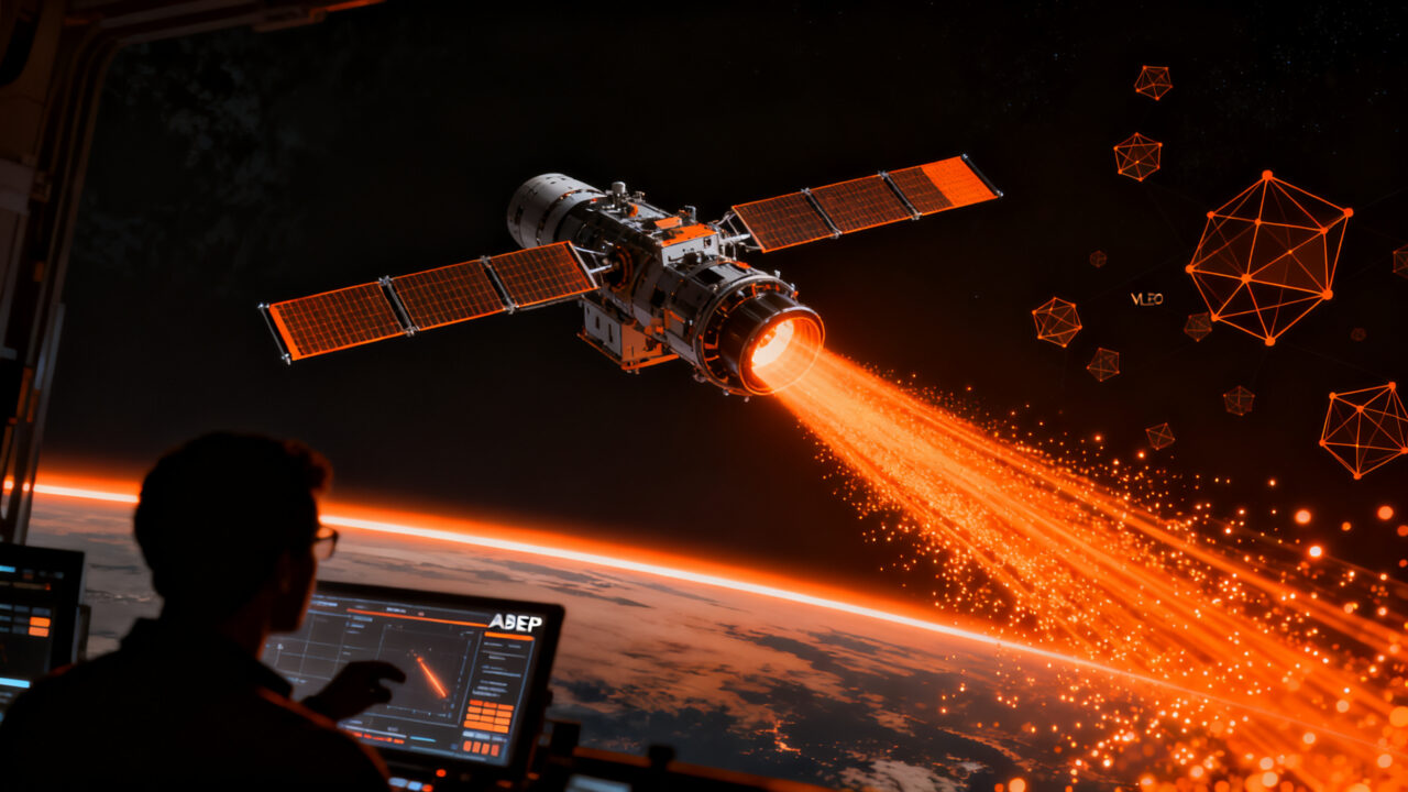 Motor ABEP de Stuttgart para satélites en VLEO, revolucionando la propulsión espacial y la observación de la Tierra.