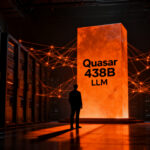 Lanzamiento del modelo de inteligencia artificial Quasar 438B de Multiverse Computing, representando la soberanía tecnológica europea.