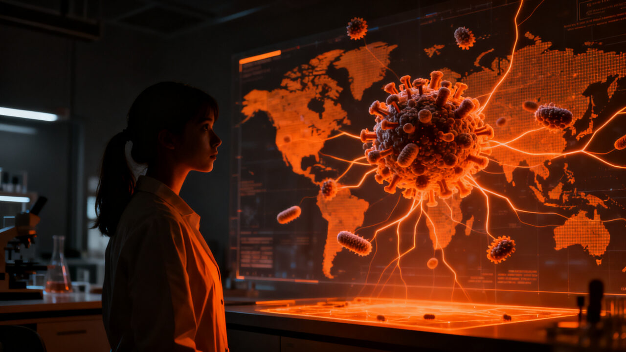 Claudia Herrero, fundadora de Mycrospace, utilizando IA avanzada en biotecnología para automatizar el análisis bacteriano a nivel global.