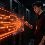 Ingeniero optimizando workflows de IA en n8n para reducir latencia y mejorar el rendimiento de automatizaciones agentic.