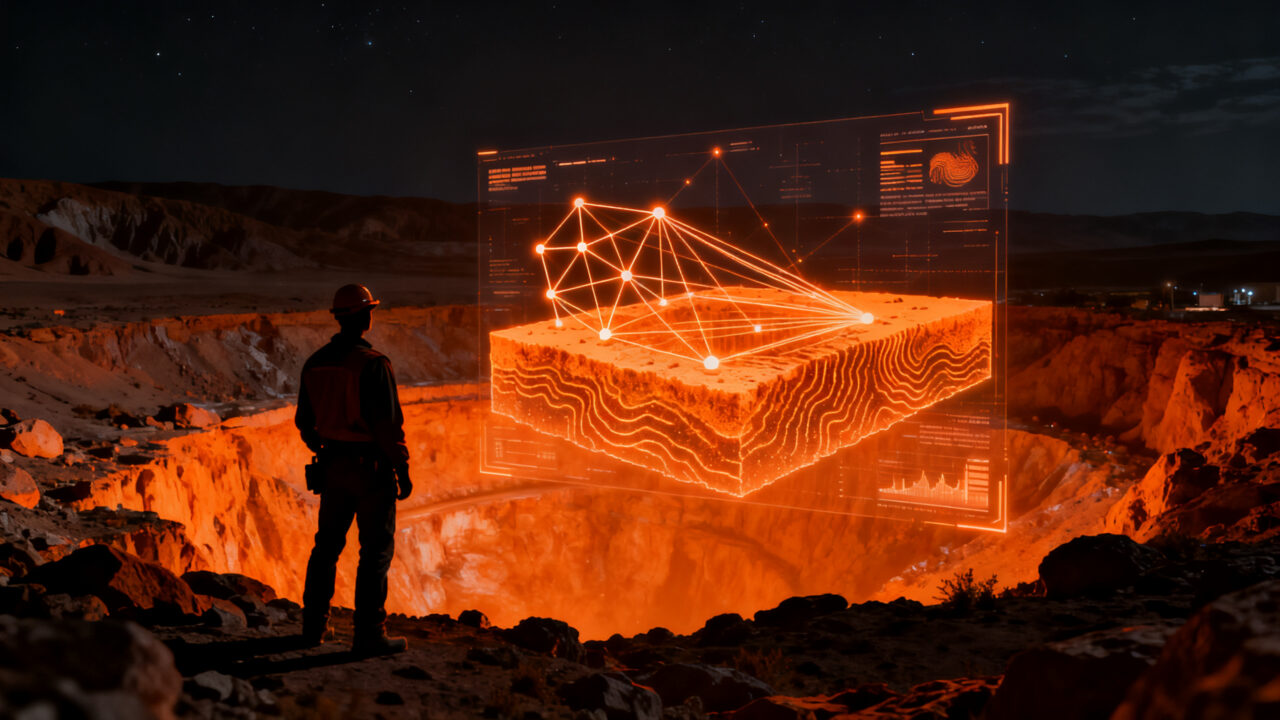 Startup chilena NanduX utilizando rayos cósmicos e IA para exploración minera eficiente en el desierto de Atacama.