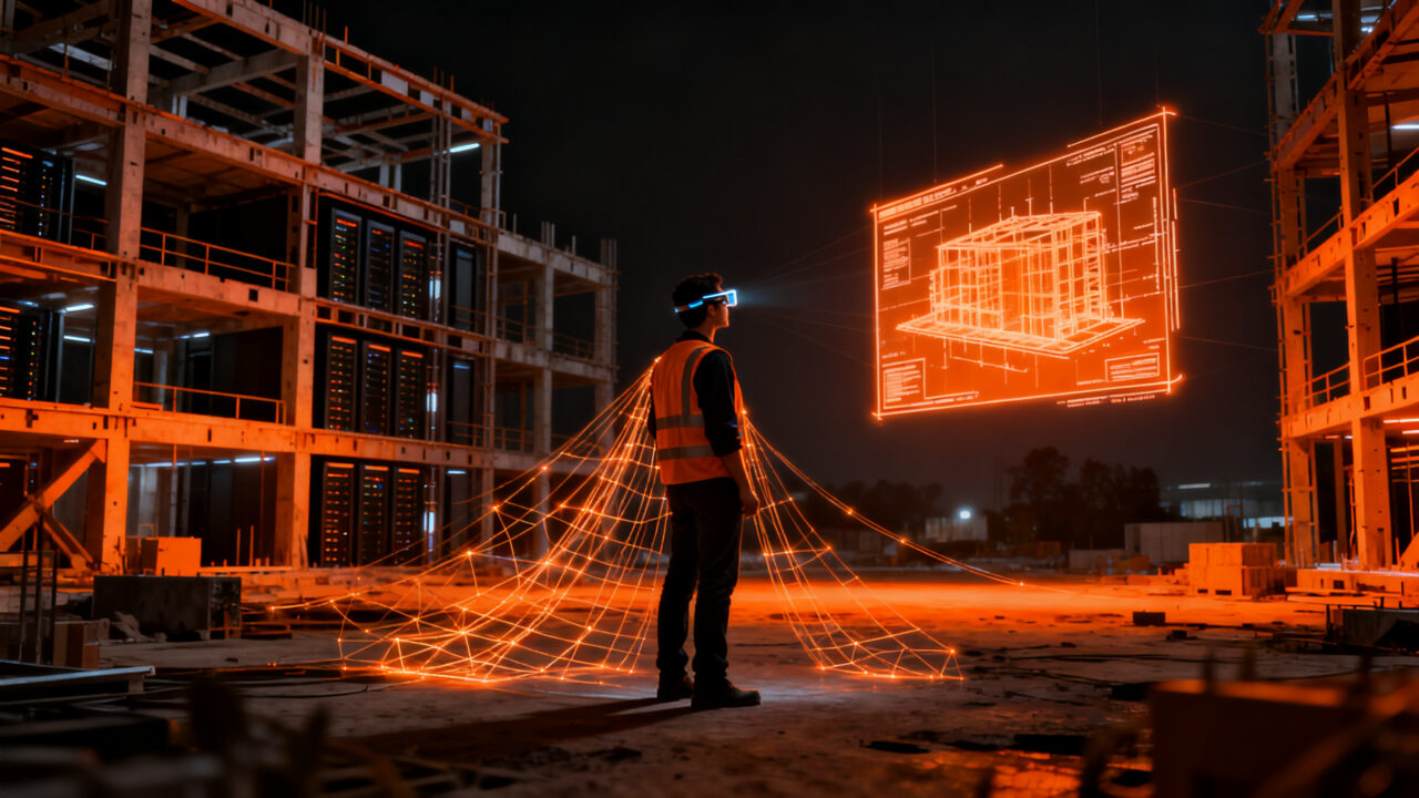 NavigateAI de Eric Wu revoluciona la construcción con IA y lentes inteligentes para combatir la escasez de mano de obra.