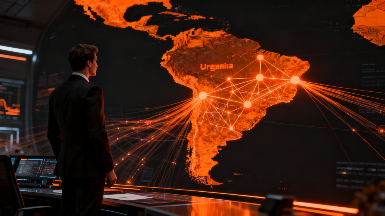 Expansión de la startup de IA nBlock en Argentina, representando el crecimiento de empresas tecnológicas uruguayas en LATAM.