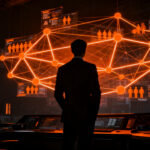 El protocolo Nodus OS permitiendo la gobernanza y trazabilidad de agentes de inteligencia artificial en entornos empresariales.