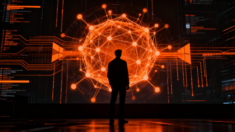 Analista de seguridad nacional evaluando modelos de inteligencia artificial de vanguardia en un entorno de alta tecnología.