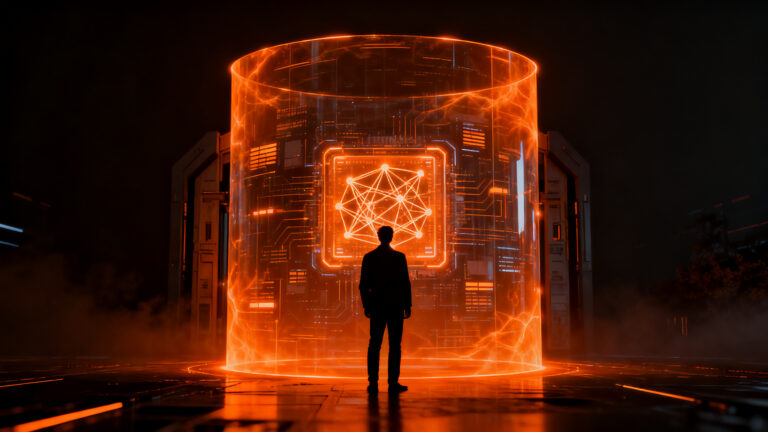 Plataforma Nvidia Open Agent Safety protegiendo agentes de IA de amenazas y fugas de datos corporativos.