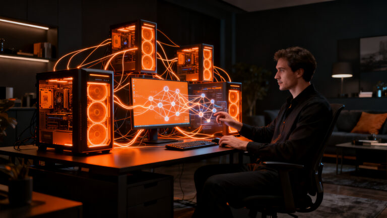 Nvidia PAIR transformando PCs domésticos en un clúster de inferencia para agentes de IA local.