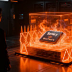 Chip Nvidia Sentry de BlueField-4 monitorizando agentes de IA para garantizar la seguridad y evitar fugas de datos.