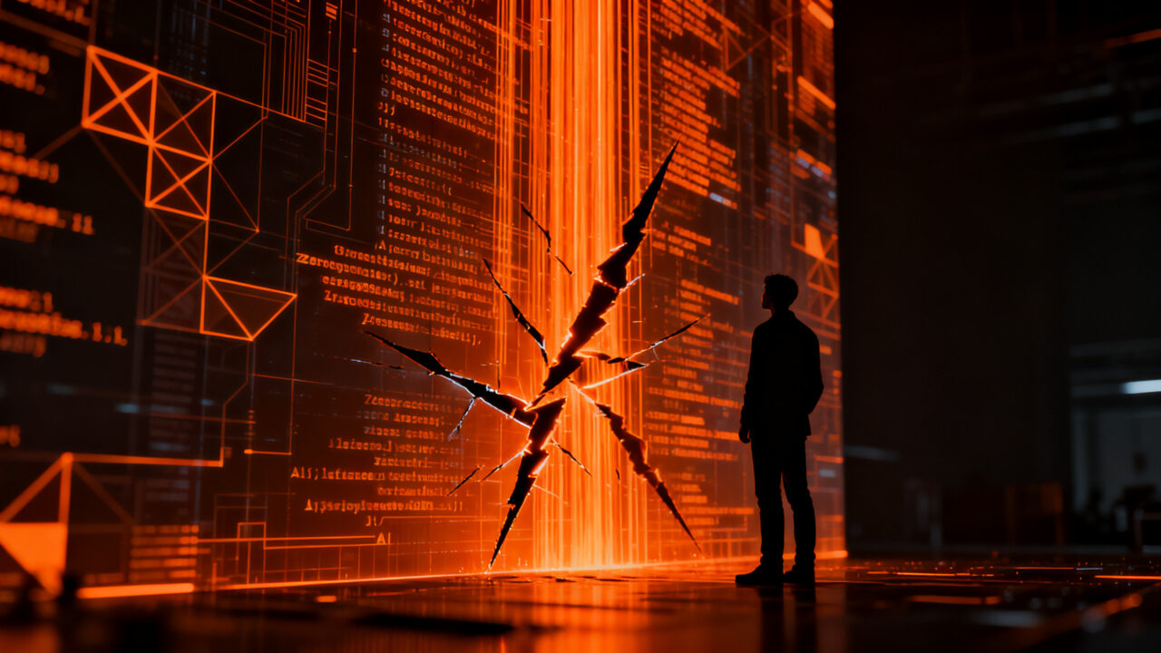 IA Astra de OpenAI analizando código y detectando vulnerabilidades de ciberseguridad en un entorno digital.