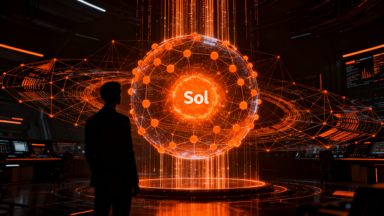 Un desarrollador interactuando con una interfaz de red neuronal abstracta representando la tecnología de agentes Dots y GPT-6.1 Sol de OpenAI.