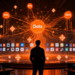 Agente de IA automatizando tareas empresariales con OpenAI Dots, representando la eficiencia de los agentes siempre activos en el ecosistema startup.