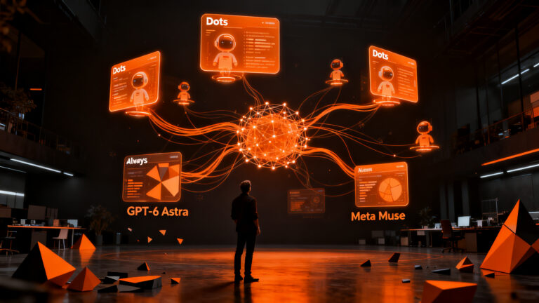 Agentes de IA OpenAI Dots, el futuro de la automatización empresarial presentado en DevDay 2026.