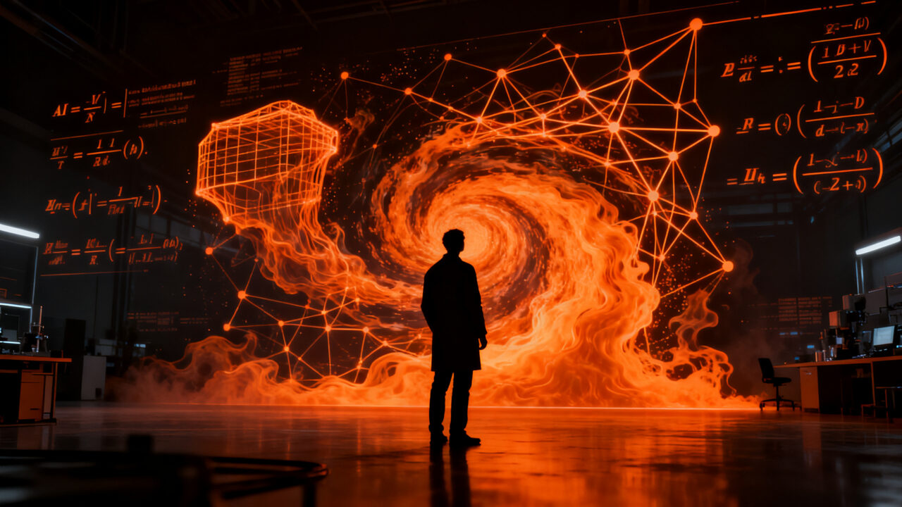 Investigadores analizando el impacto de OpenAI y la resolución del problema de Navier-Stokes mediante IA.