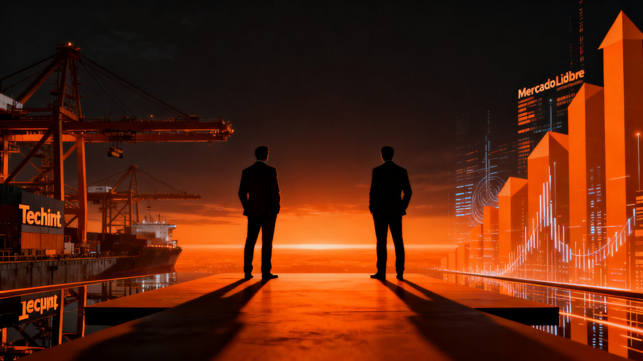 Paolo Rocca y Marcos Galperin, los líderes empresariales argentinos en el ranking de multimillonarios de Bloomberg, representando el poder industrial y tecnológico.