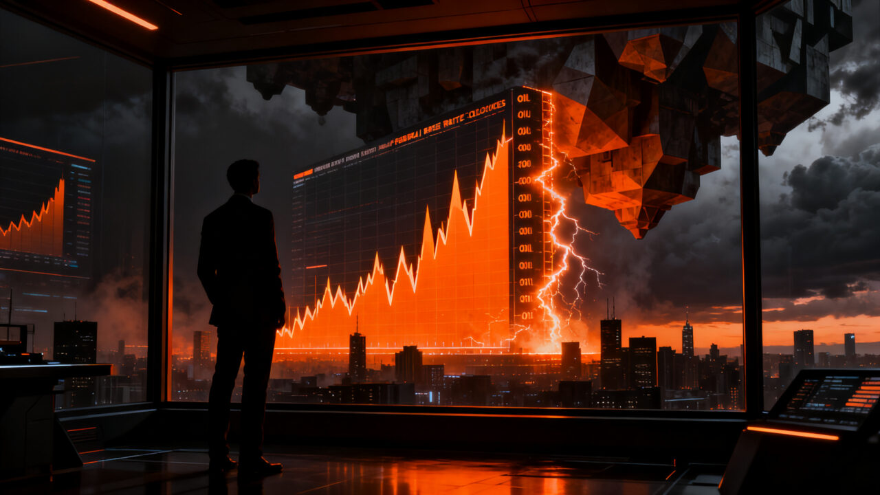 Impacto del precio del petróleo Brent y la inflación de EE.UU. en los mercados financieros de Wall Street.