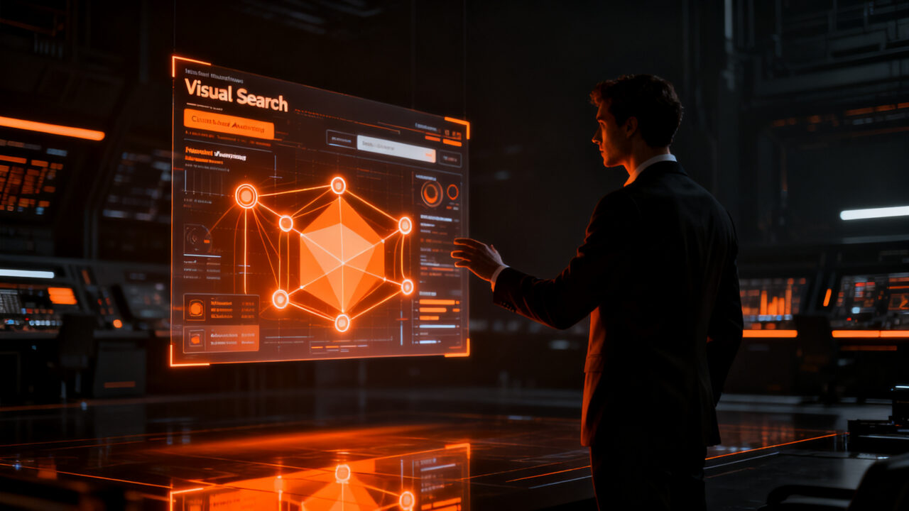 Estrategia de publicidad digital con Pinterest Visual Search Ads y tecnología de inteligencia artificial para growth marketing.