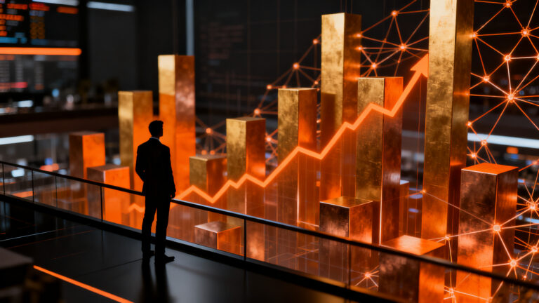 Proyecciones financieras de Citi para petróleo, oro y cobre en 2027, destacando tendencias de mercado y materias primas.