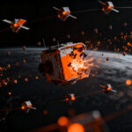 Constelación de satélites Rassvet de Bureau 1440 en el espacio, comparativa tecnológica con Starlink en el sector deeptech.