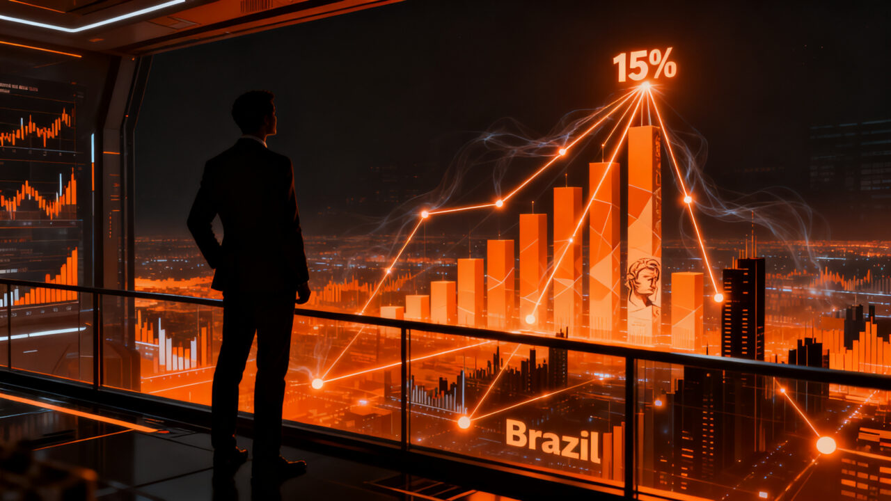 Análisis financiero del real brasileño tras las elecciones, mostrando la posible apreciación de la moneda frente al dólar según Goldman Sachs.