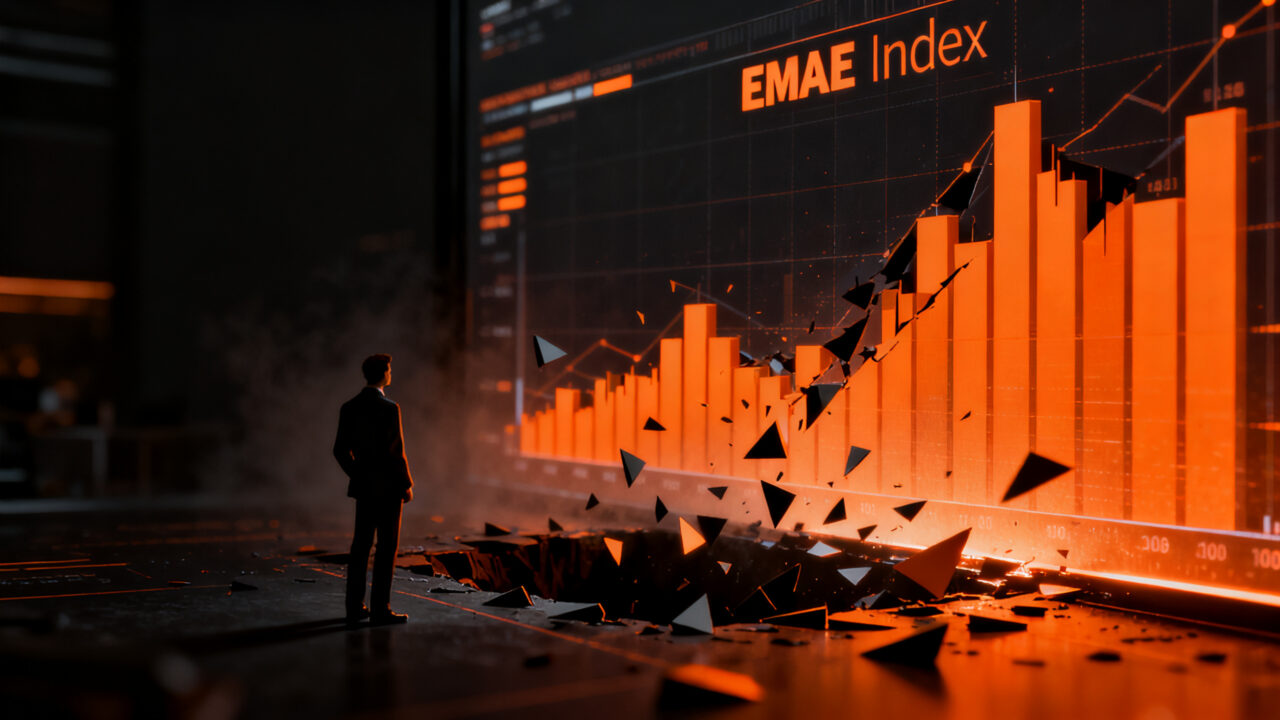 Análisis macroeconómico de la recesión técnica en Argentina, reflejando la contracción económica y el impacto en el ecosistema de startups.