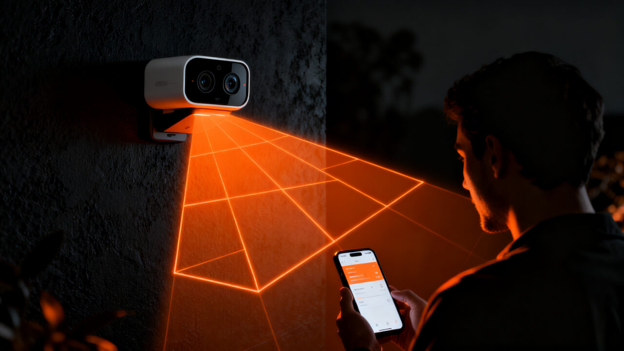 Cámara de seguridad Reolink OMVI 2i Ultra con IA local, representando el nuevo modelo de negocio sin suscripciones en el mercado smart home.