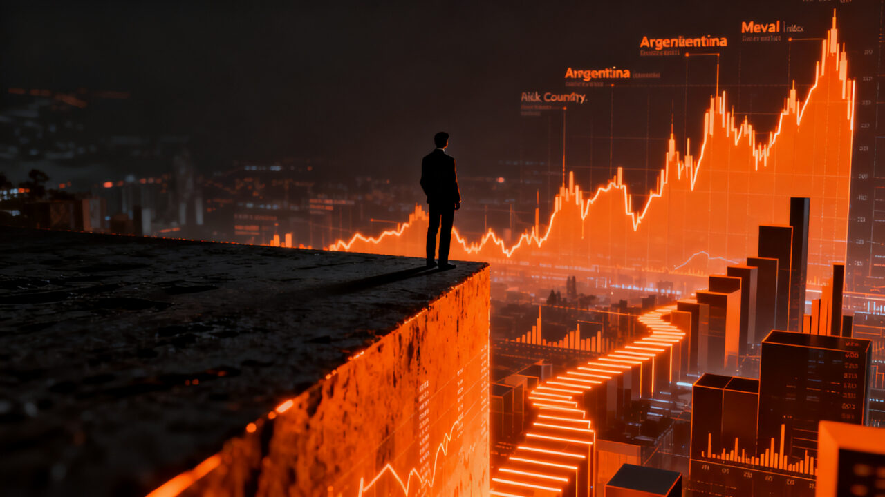 Análisis del mercado financiero en Argentina a un año de la intervención de Bessent, observando el impacto en el Merval y el riesgo país.