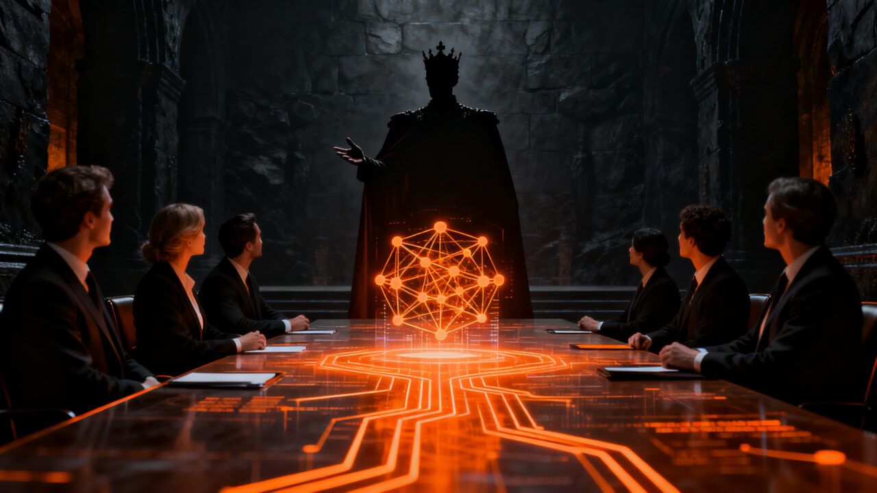 El rey Carlos III reunido con líderes tecnológicos de Nvidia y OpenAI para discutir la regulación y seguridad de la inteligencia artificial.