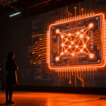 Emprendedoras trabajando en el diseño de chips mediante inteligencia artificial, representando la innovación tecnológica de Ricursive.