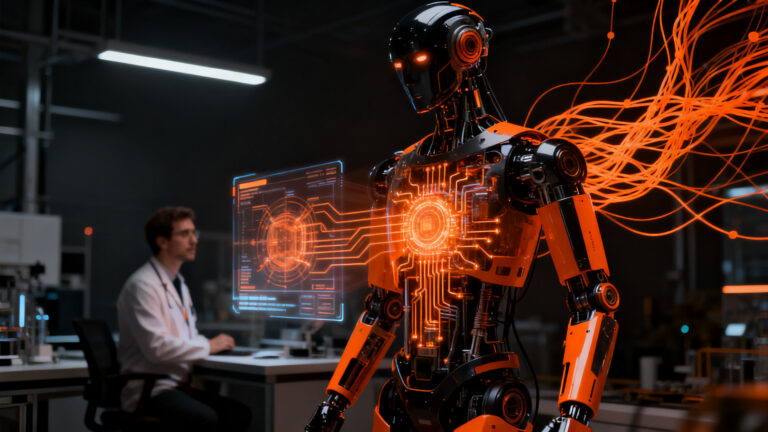 Robot humanoide Unitree UnifoLM-X2 representando el avance en IA física y autonomía robótica en el ecosistema startup.