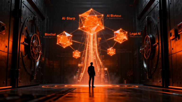 Rondas de financiación de startups tecnológicas con Mistral AI y Harvey AI, destacando la inversión masiva en inteligencia artificial y biotecnología.