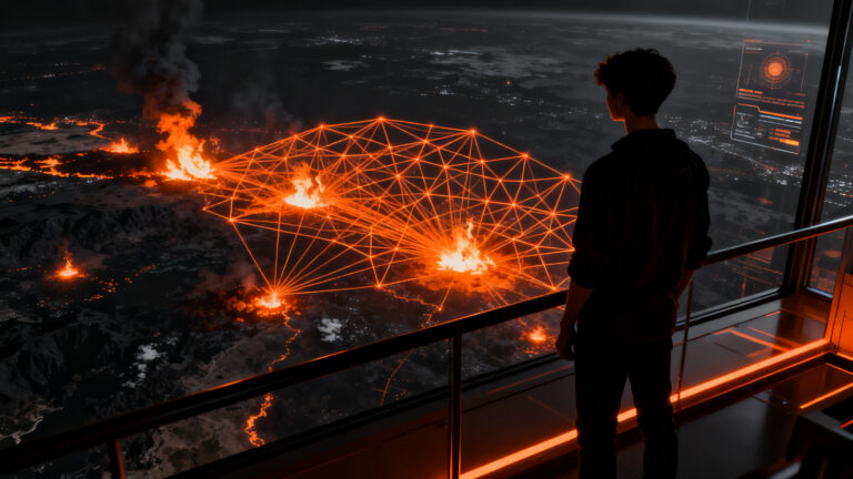 Franco Rodríguez Viau, fundador de Satellites on Fire, utilizando inteligencia artificial para detectar incendios forestales antes que la NASA.