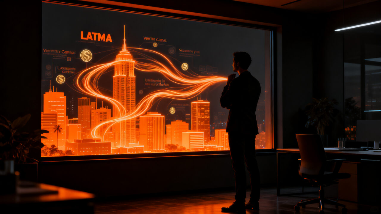 Fundador de startup en LATAM analizando opciones de liquidez mediante mercado de secondaries y venture capital.