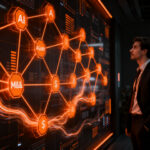 Mapa de fusiones y adquisiciones en seguridad para AI agents, representando la ciberseguridad empresarial y la inversión tecnológica.