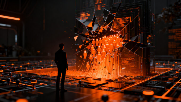 Seguridad en IA y el riesgo de agentes autónomos, visualización del hackeo y manipulación de datos en entornos sandbox.