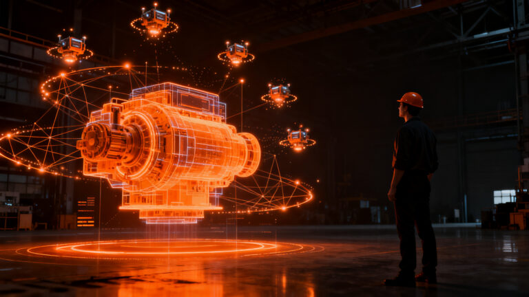 Integración de IA agéntica entre Siemens y Salesforce mediante gemelos digitales para la automatización industrial B2B.