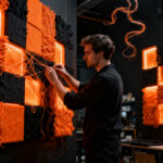 Startup chilena Sonner transforma residuos textiles en paneles acústicos mediante economía circular y biomateriales sostenibles.