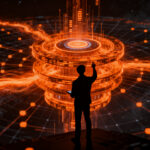 Arquitectura de base de datos distribuida SpacetimeDB escalando horizontalmente con enfoque en modelo actor y rendimiento OLTP.