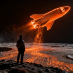 Estrategia de SpaceX: giro hacia la Luna y su impacto en la economía espacial y startups space-tech.
