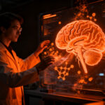 Algoritmo bioinspirado Spi-Fly detectando olores mediante computación neuromórfica y aprendizaje continuo.