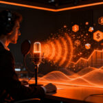 Creador de contenido en Chile monetizando video podcasts con Spotify Partner Program, representando el crecimiento de la economía de creadores.