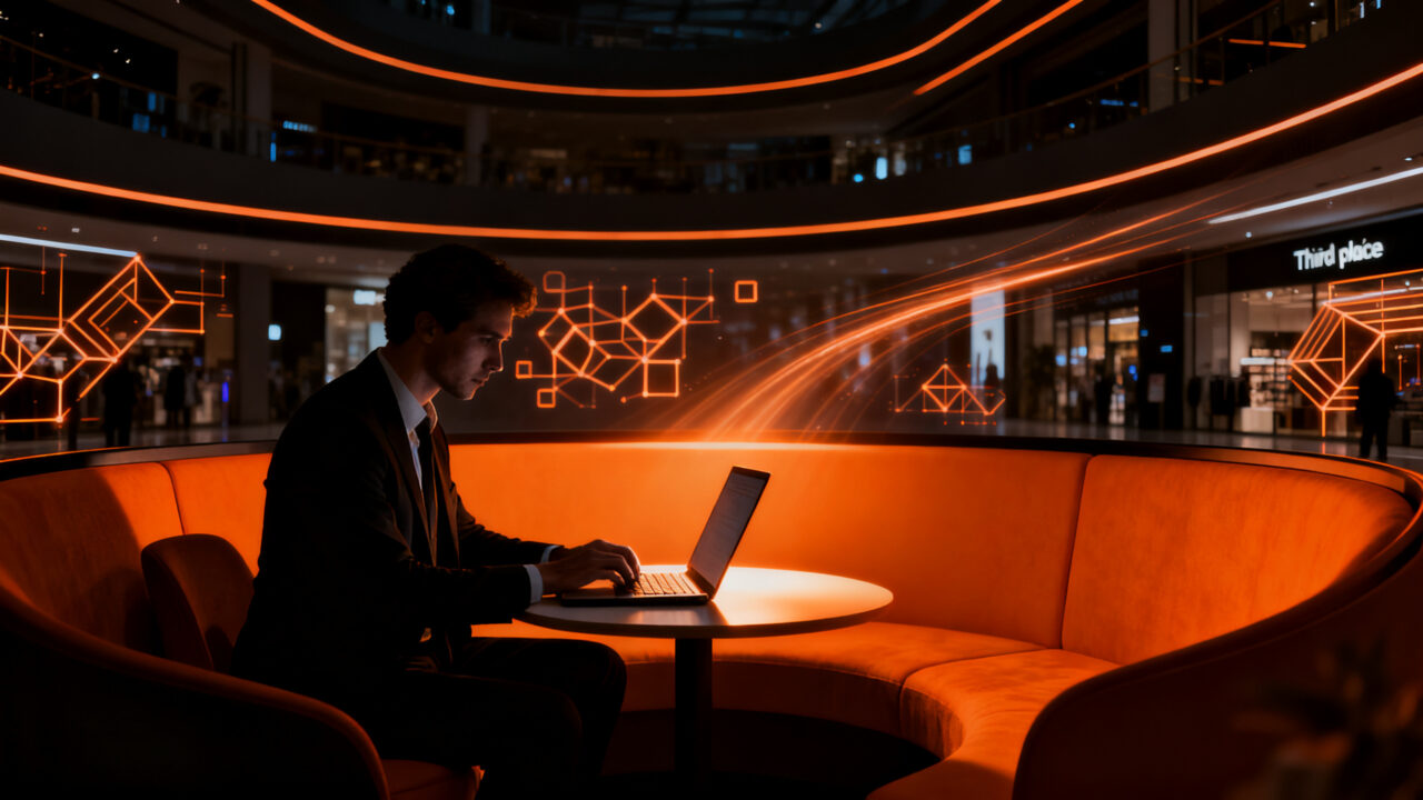 Primer Smart Lounge de Starbucks en Chile, un nuevo espacio de trabajo híbrido e innovación retail en Latinoamérica.