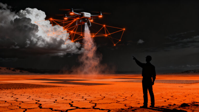 Startup mexicana utiliza tecnología de siembra de nubes para combatir la sequía en Honduras, representando innovación climática.