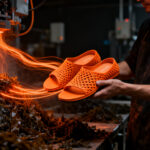 Startup mexicana transformando sargazo en calzado biodegradable bajo un modelo de economía circular.