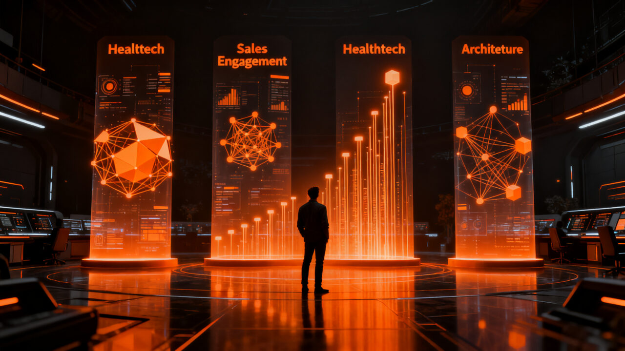 Cuatro startups españolas innovadoras redefiniendo el mercado mediante IA aplicada en sectores de salud, finanzas y ventas.