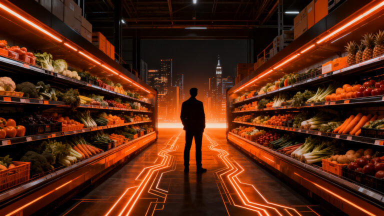 Supermercados municipales impulsados por modelos de foodtech y retail frente a la inflación alimentaria en Barcelona y Nueva York.